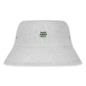 Geek Innovation in Business Fostering Creativity - Stanley/Stella Recycled Bucket Hat - heather grey - Front