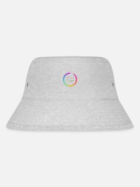KontrastMagie - Stanley/Stella recycelter Bucket Hat - Grau meliert
