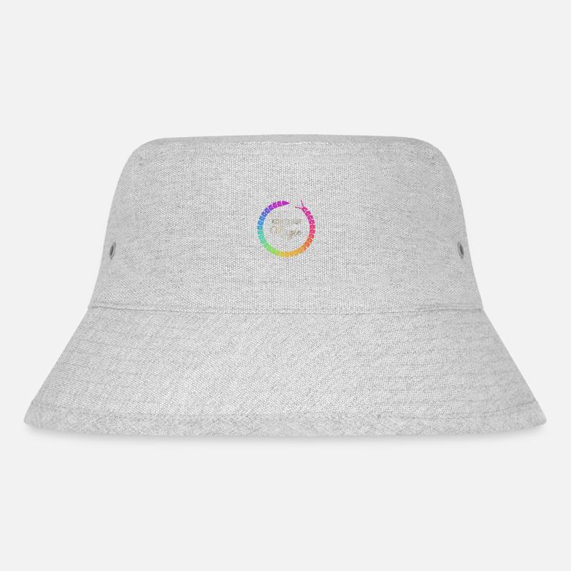 KontrastMagie - Stanley/Stella recycelter Bucket Hat - Grau meliert