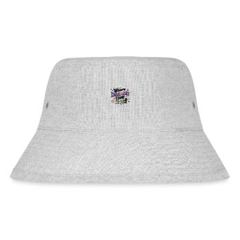 Where dreams come true - Stanley/Stella Recycled Bucket Hat - heather grey - Front