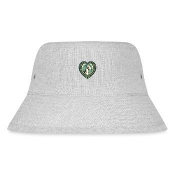 Greyhound - Stanley/Stella Recycled Bucket Hat - heather grey - Front