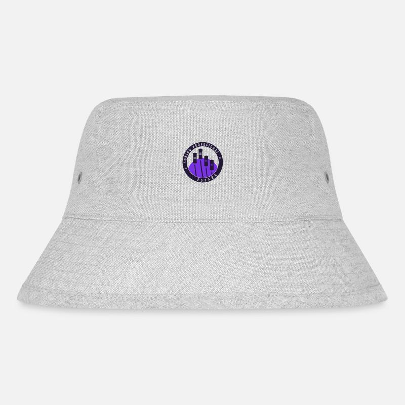 Logo mit transparentem Hintergrund. - Stanley/Stella recycelter Bucket Hat - Grau meliert