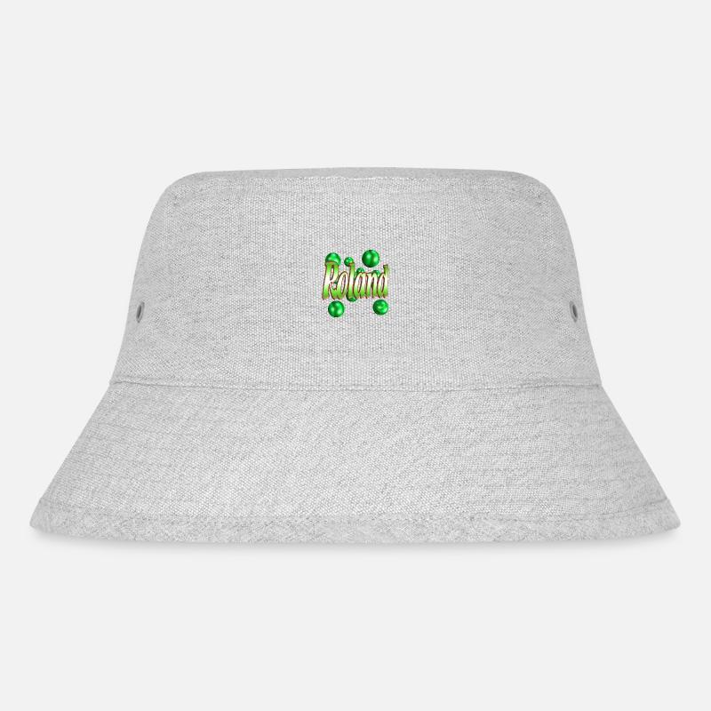 roland2 - Stanley/Stella recycelter Bucket Hat - Grau meliert