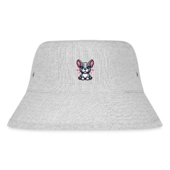 Designs pour enfants – Happy Frenchies - Bob recyclé Stanley/Stella - gris chiné - Devant