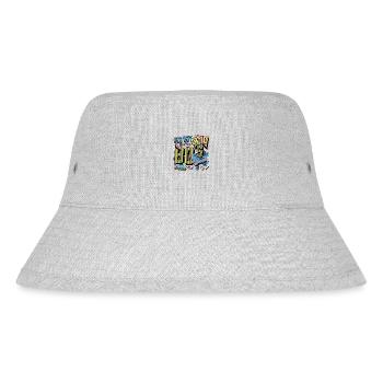 Old but always Gold the 80s - Stanley/Stella recycelter Bucket Hat - Grau meliert - Vorne