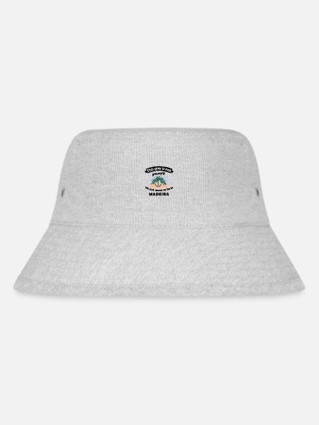 Der Urlaub in Madeira - Stanley/Stella recycelter Bucket Hat - Grau meliert