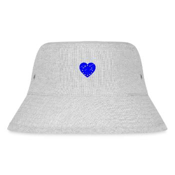 A heart for Europe - Stanley/Stella Recycled Bucket Hat - heather grey - Front