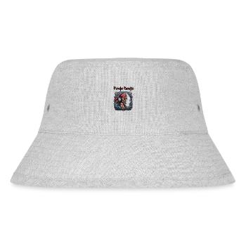 Headphones / Audio / Music / Sound / Studio / Cool - Stanley/Stella Recycled Bucket Hat - heather grey - Front