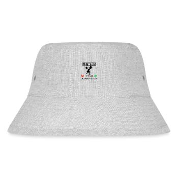 Le wod m'appelle je dois y aller - Bob recyclé Stanley/Stella - gris chiné - Devant