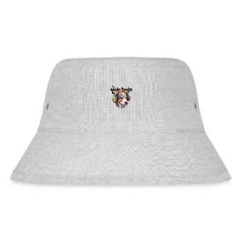 Headphones / Audio / Music / Sound / Cool - Stanley/Stella Recycled Bucket Hat - heather grey - Front