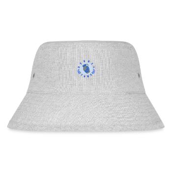 BEMBEL KULTUR Apple wine love Hessian cultural asset - Stanley/Stella Recycled Bucket Hat - heather grey - Front