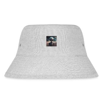 Alien - Stanley/Stella recycelter Bucket Hat - Grau meliert - Vorne
