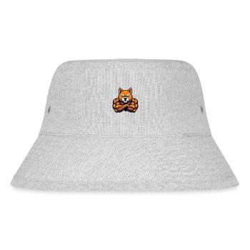 Dog Comic Cartoon - Stanley/Stella Recycled Bucket Hat - heather grey - Front