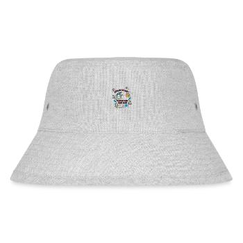 Christmas Silent Night Gift Idea Kids - Stanley/Stella Recycled Bucket Hat - heather grey - Front