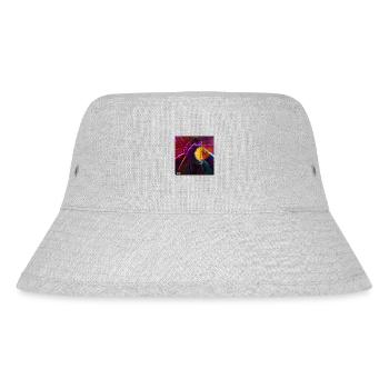 Rampant neon - Stanley/Stella Recycled Bucket Hat - heather grey - Front