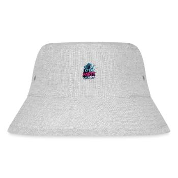 let the party startet - Stanley/Stella recycelter Bucket Hat - Grau meliert - Vorne