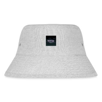 Glitch Update Loading Screen - Stanley/Stella Recycled Bucket Hat - heather grey - Front