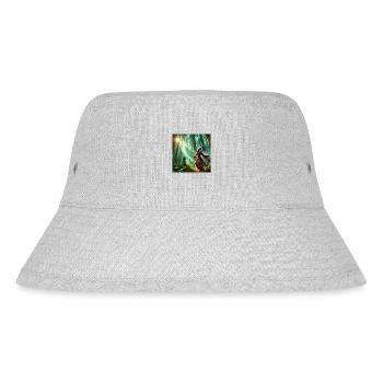 Shaman in Trance (A) - Stanley/Stella Recycled Bucket Hat - heather grey - Front