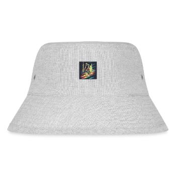 Bike - Stanley/Stella Recycled Bucket Hat - heather grey - Front