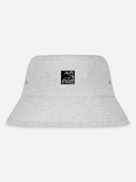 Mein KI Design - Stanley/Stella recycelter Bucket Hat - Grau meliert