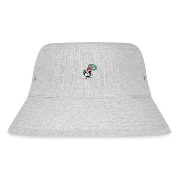 Hör auf zu töten ! - Stanley/Stella recycelter Bucket Hat - Grau meliert - Vorne