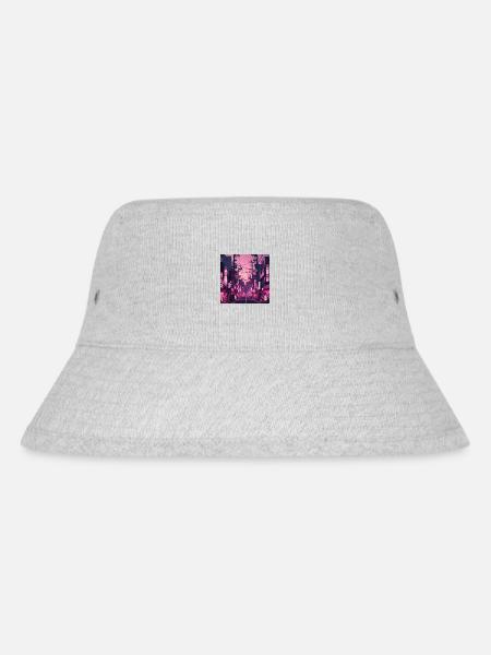 Straße in Tokyo - Stanley/Stella recycelter Bucket Hat - Grau meliert