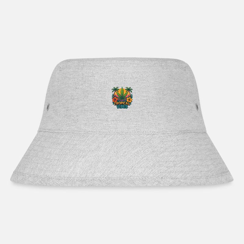 TropicalVibes - Bob recyclé Stanley/Stella - gris chiné