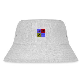 Transport und Logistik Unternehmen - Stanley/Stella recycelter Bucket Hat - Grau meliert - Vorne