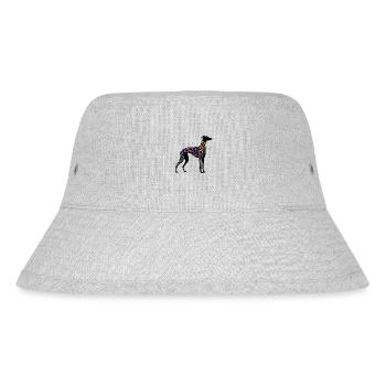 Rainbow Galgo - 20250605 - Stanley/Stella recycelter Bucket Hat - Grau meliert - Vorne