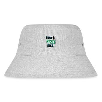 Fussball Spieler Team Turnier Mannschaft in 2024 - Stanley/Stella recycelter Bucket Hat - Grau meliert - Vorne