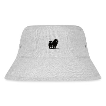 Chow Chow – Cœur de lion dans un design moelleux - Bob recyclé Stanley/Stella - gris chiné - Devant