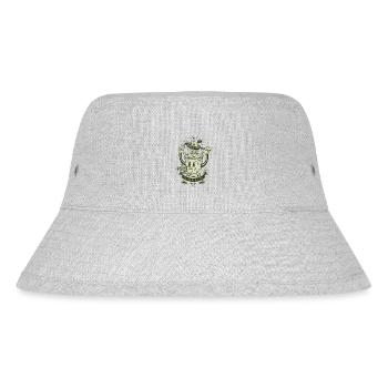MR Rocket Stove (green) - Stanley/Stella Recycled Bucket Hat - heather grey - Front