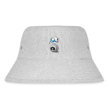 Casquette pétanque v2 - Bob recyclé Stanley/Stella - gris chiné - Devant