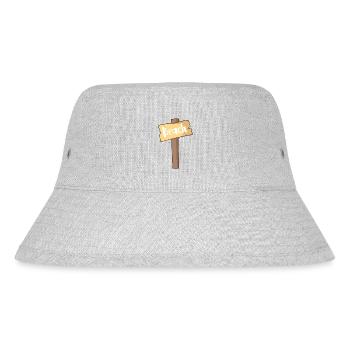 Strand - Stanley/Stella recycelter Bucket Hat - Grau meliert - Vorne