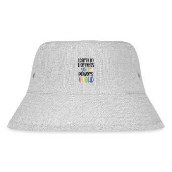 ADHS - Stanley/Stella recycelter Bucket Hat - Grau meliert - Vorne
