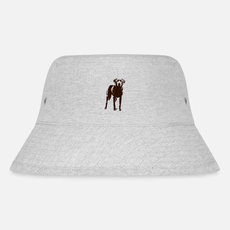 Labrador - Stanley/Stella recycelter Bucket Hat - Grau meliert