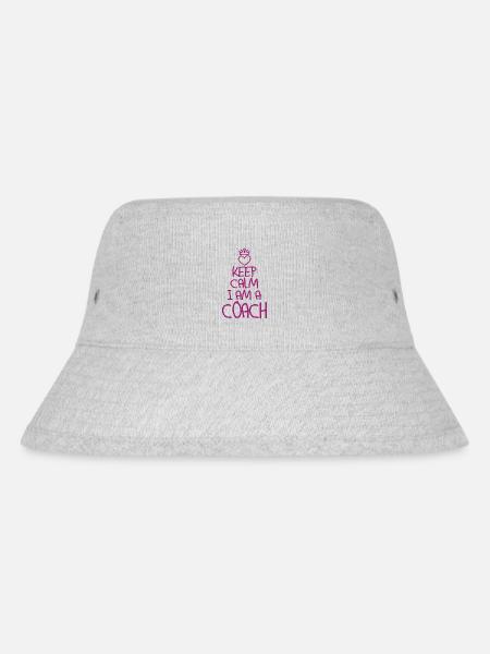 Gardez Calm Coach cool cadeau d’entraîneur - Bob recyclé Stanley/Stella - gris chiné