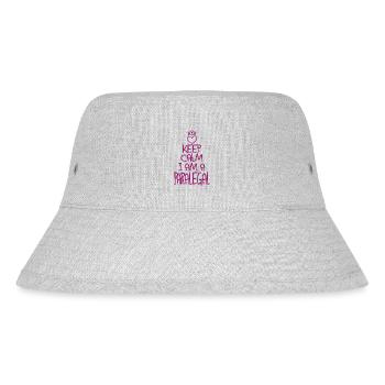 Keep Calm Rechtsanwaltsfachangestellte cool - Stanley/Stella recycelter Bucket Hat - Grau meliert - Vorne