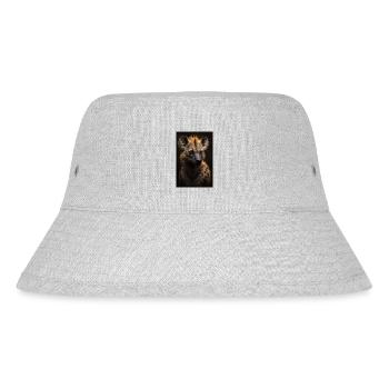 Hyena Animal Africa - Stanley/Stella Recycled Bucket Hat - heather grey - Front