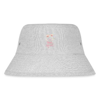 Bride Squad - Stanley/Stella recycelter Bucket Hat - Grau meliert - Vorne