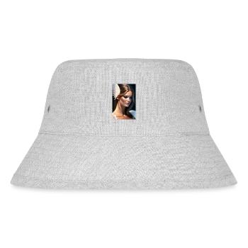 Fallen Angel - Stanley/Stella Recycled Bucket Hat - heather grey - Front