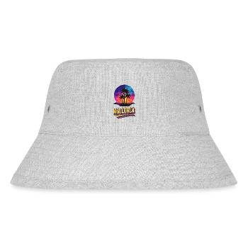 Mallorca Spanien Insel Sommer Palmen Strand Party - Stanley/Stella recycelter Bucket Hat - Grau meliert - Vorne