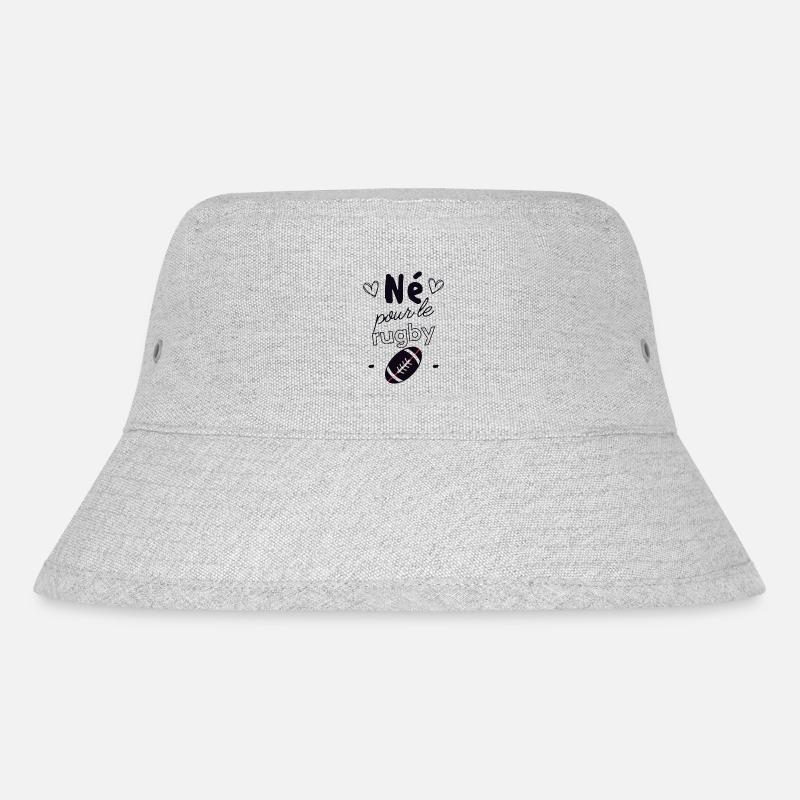 Né pour le rugby - Bob recyclé Stanley/Stella - gris chiné