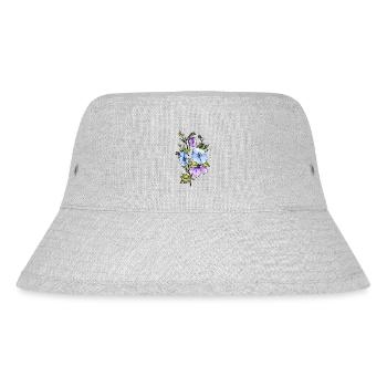 Fleur - Bob recyclé Stanley/Stella - gris chiné - Devant