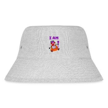 I am O! - Stanley/Stella Recycled Bucket Hat - heather grey - Front