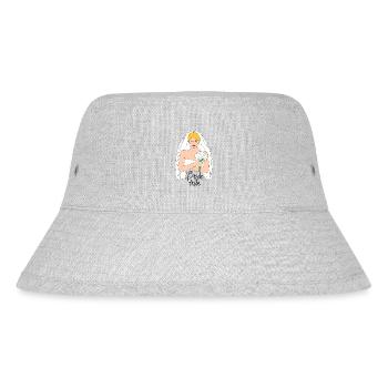 bride tribe blond 2 - Stanley/Stella recycelter Bucket Hat - Grau meliert - Vorne