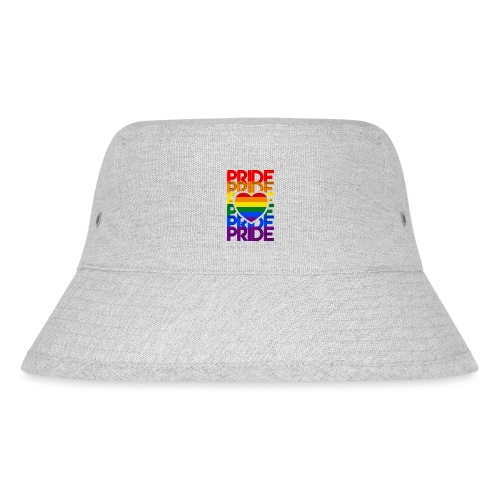 Pride Love Rainbow Heart - Stanley/Stella Bucket Hat