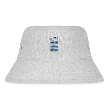 Rerik-Ostseebad-Urlaub zwischen Haff & Ostsee - Stanley/Stella recycelter Bucket Hat - Grau meliert - Vorne