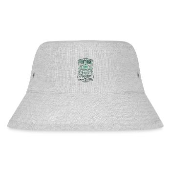 1971 Vintage Retro 70er Jahre Legenden werden geboren Geburtstag - Stanley/Stella recycelter Bucket Hat - Grau meliert - Vorne