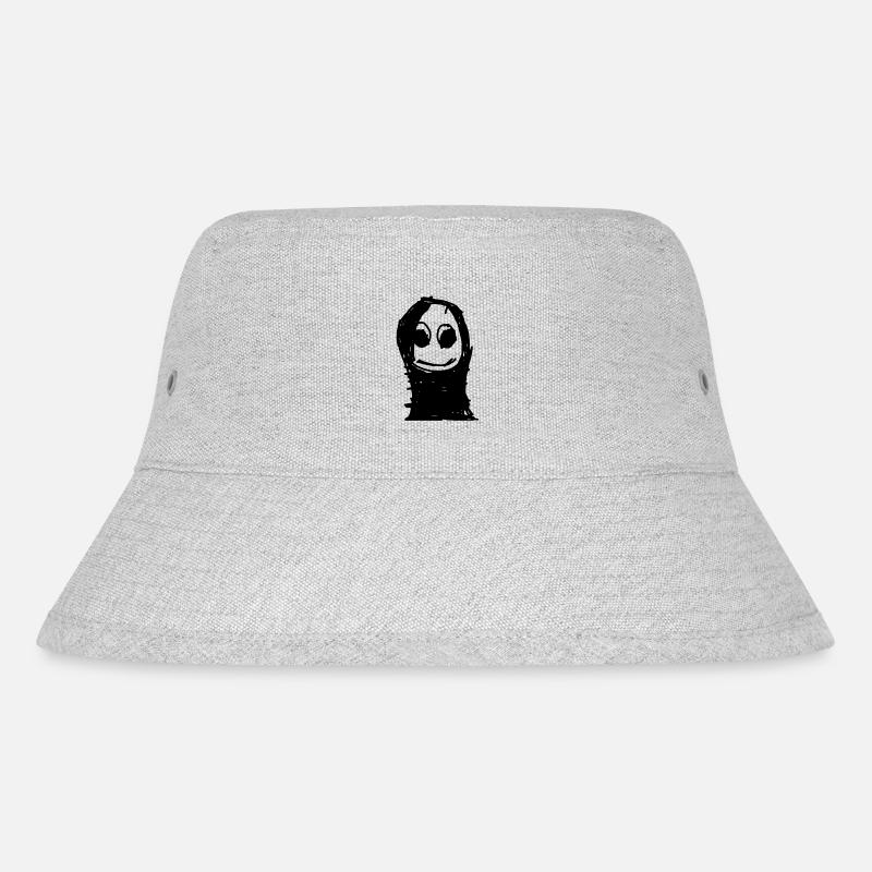 Dark Lilly - Stanley/Stella Recycled Bucket Hat - heather grey